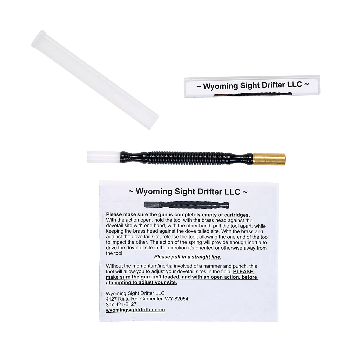 Double Ended Sight Adjustment Tool