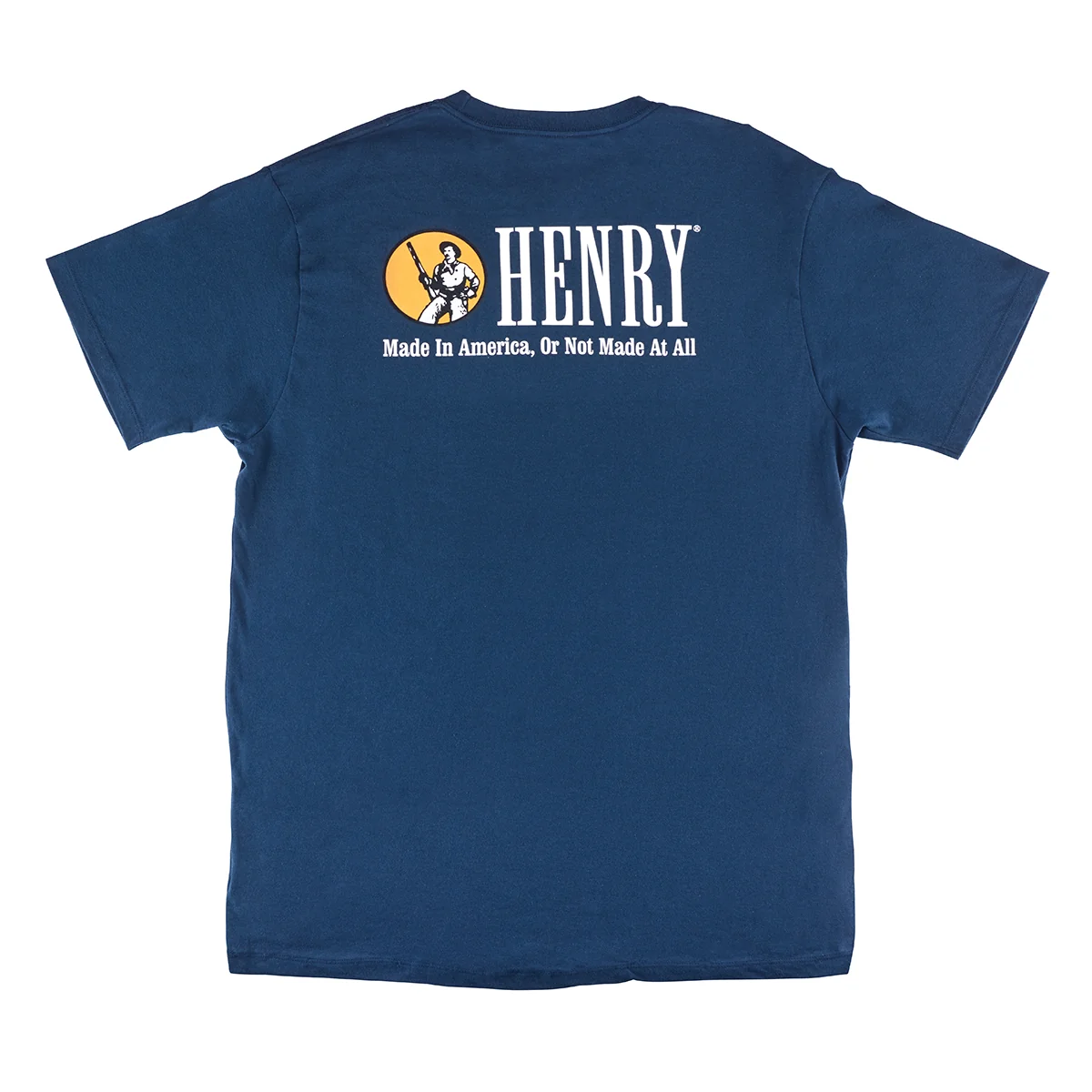 Henry Logo Navy Pocket T-Shirt
