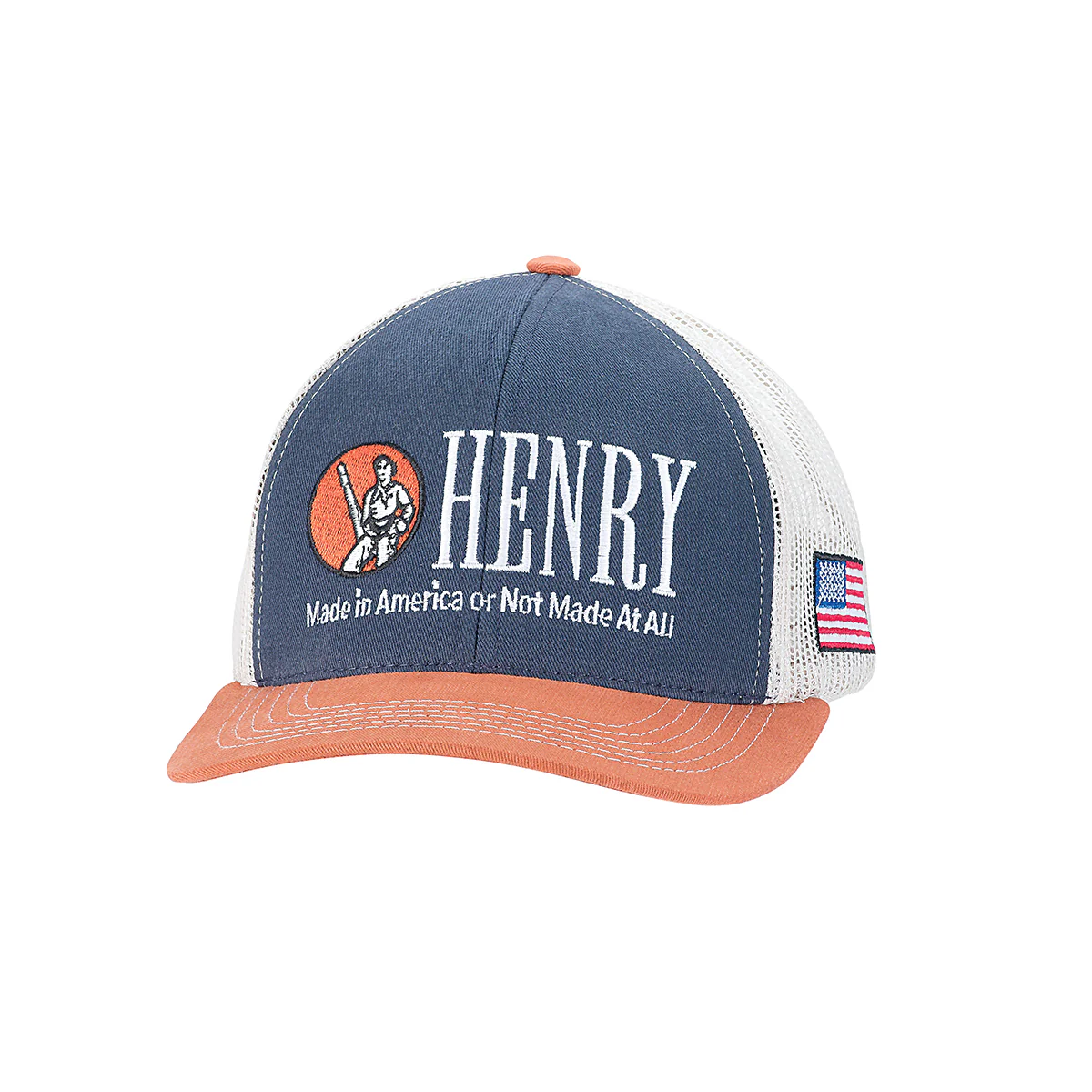 Henry Mesh Back Flag Cap
